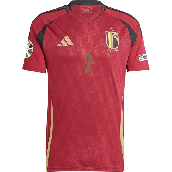 Kevin De Bruyne – Belgium 24/25 Home Jersey