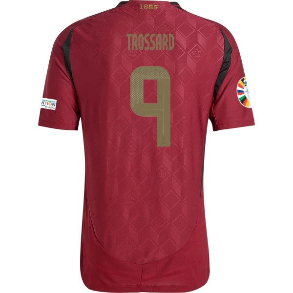 Leandro Trossard – Belgium 24/25 Authentic Home Jersey