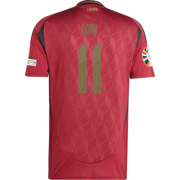 Jérémy Doku – Belgium 24/25 Home Jersey