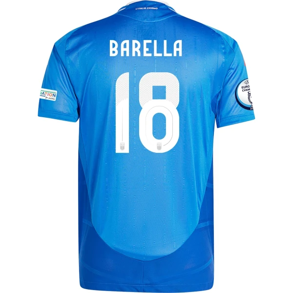Nicolò Barella – Italy 24/25 Authentic Home Jersey