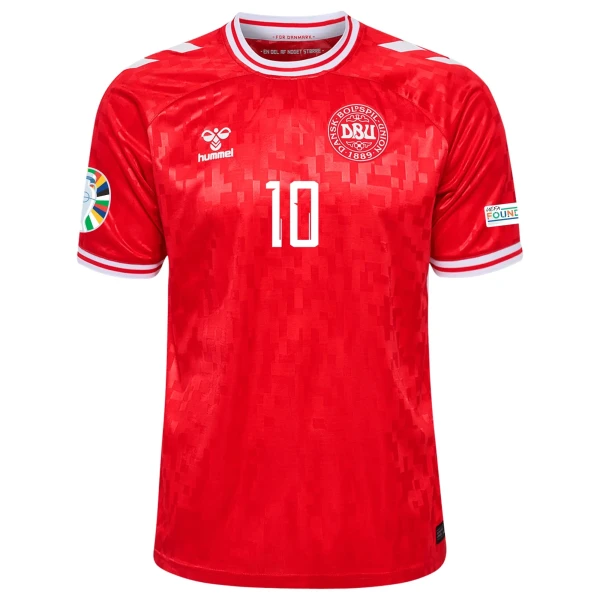 Christian Eriksen – Denmark 24/25 Home Jersey
