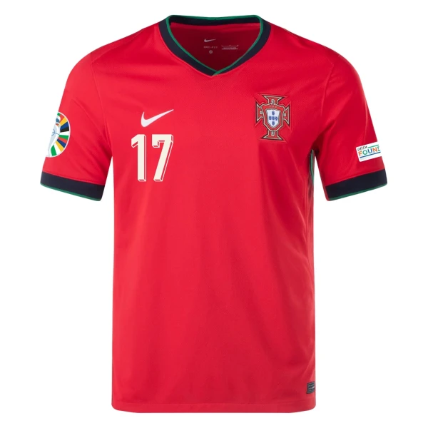 Rafael Leão – Portugal 24/25 Home Jersey