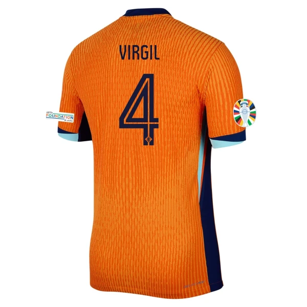 Virgil van Dijk – Netherlands 24/25 Authentic Home Jersey