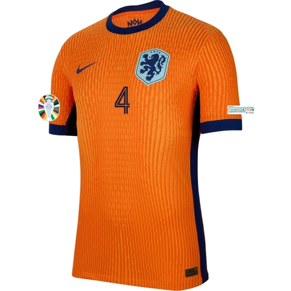 Virgil van Dijk – Netherlands 24/25 Authentic Home Jersey