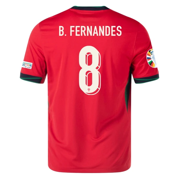 Bruno Fernandes – Portugal 24/25 Home Jersey