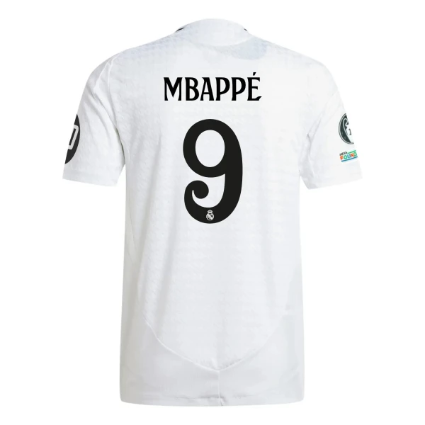Kylian Mbappé – Real Madrid 24/25 Home Authentic Jersey