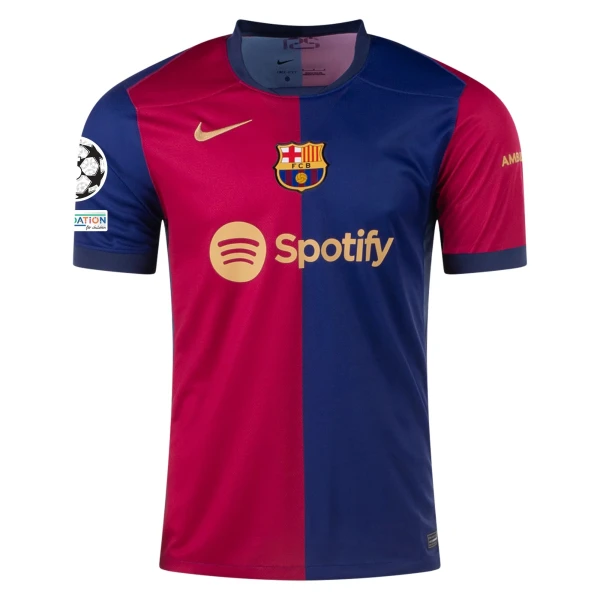 Robert Lewandowski Barcelona 24/25 UCL Home Jersey by Nike