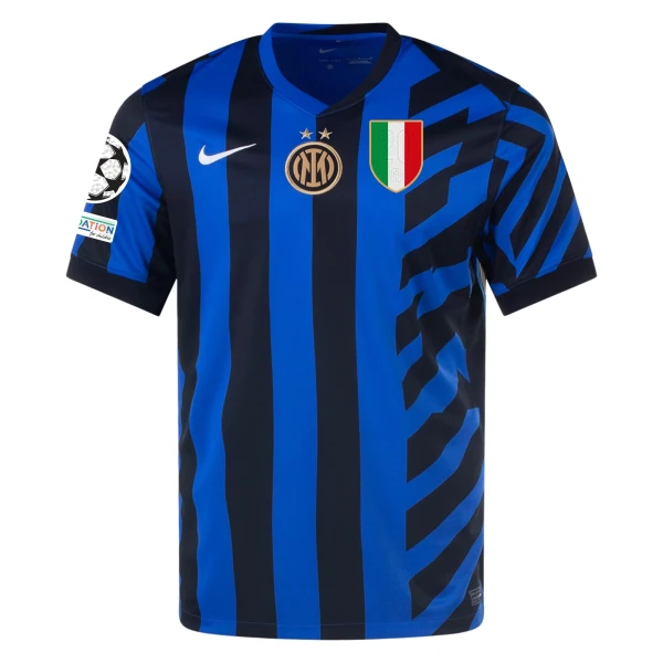 Nicolò Barella Inter Milan 24/25 UCL Home Jersey by Nike