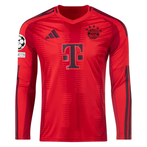 Bayern Munich 24/25 Long Sleeve UCL Home Jersey by adidas