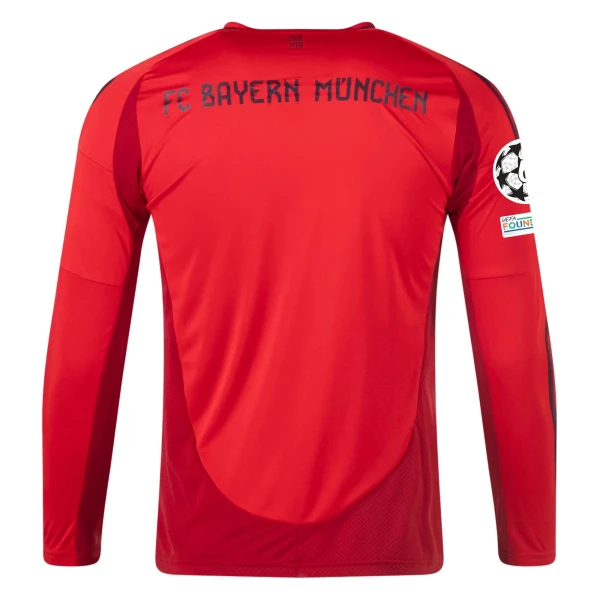 Bayern Munich 24/25 Long Sleeve UCL Home Jersey by adidas