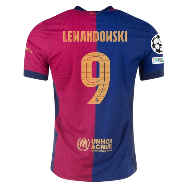 Robert Lewandowski Barcelona 24/25 Authentic UCL Home Jersey by Nike