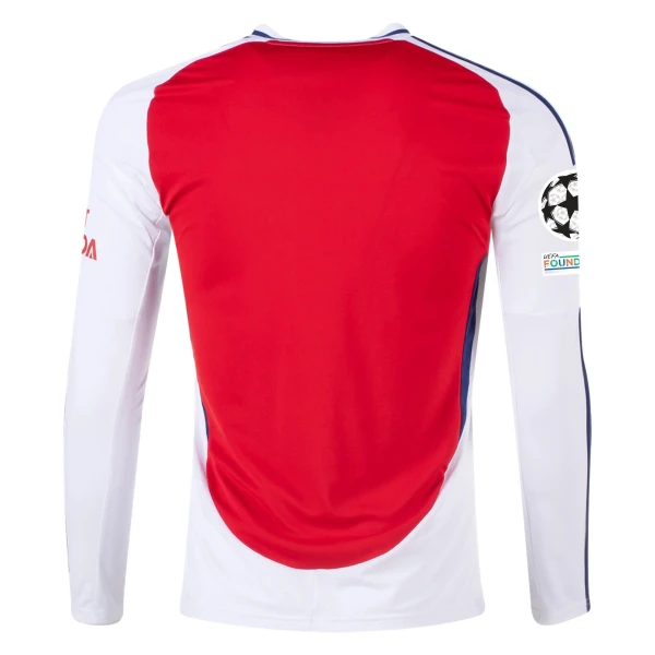 Arsenal 24/25 Long Sleeve UCL Home Jersey by adidas