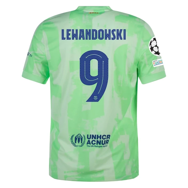 Robert Lewandowski Barcelona 24/25 UCL Third Jersey by Nike