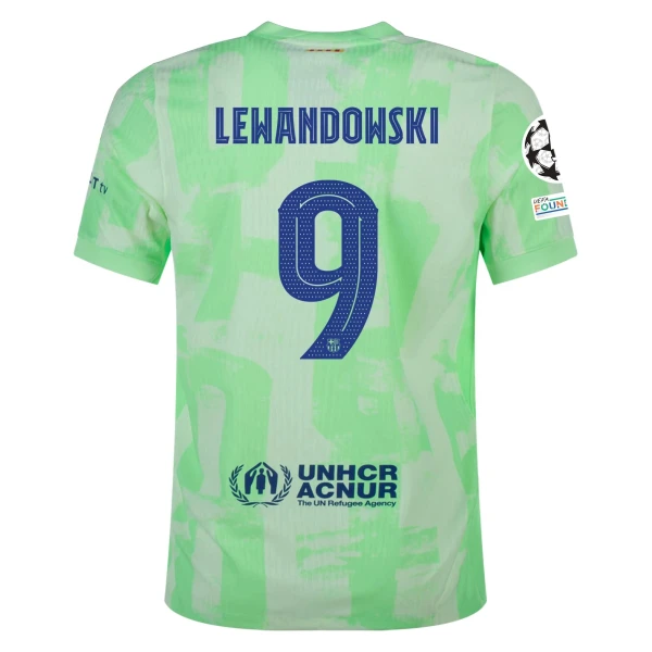 Robert Lewandowski Barcelona 24/25 Authentic UCL Third Jersey by Nike