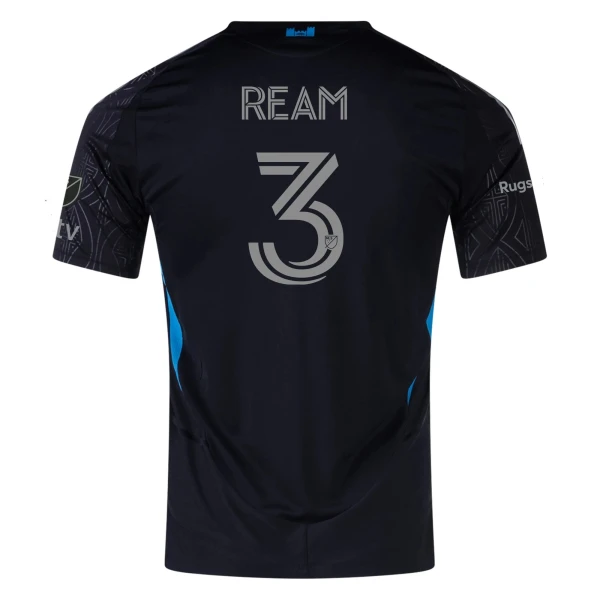 Tim Ream Charlotte FC 2025 Authentic Away Jersey by adidas
