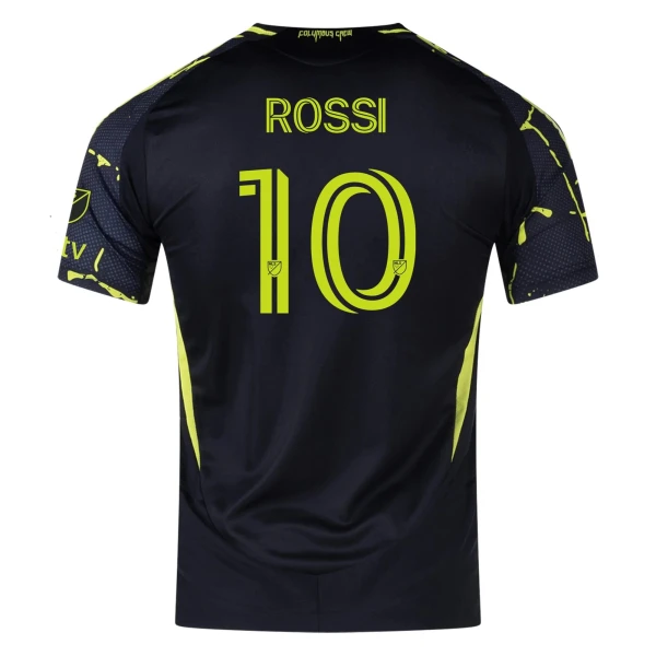 Diego Rossi Columbus Crew 2025 Authentic Away Jersey by adidas
