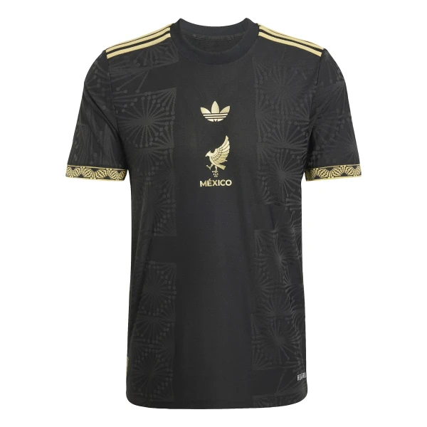 Adidas Mexico 2025 Gold Jersey (Black/Gold) – México De Oro