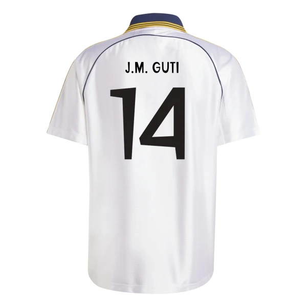 Guti Real Madrid 1999 Home Jersey by adidas (2025 Reissue)