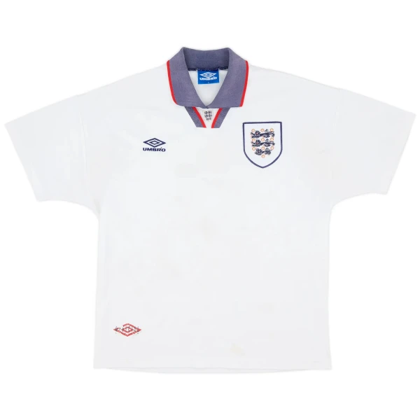 1993–95 England Home Jersey