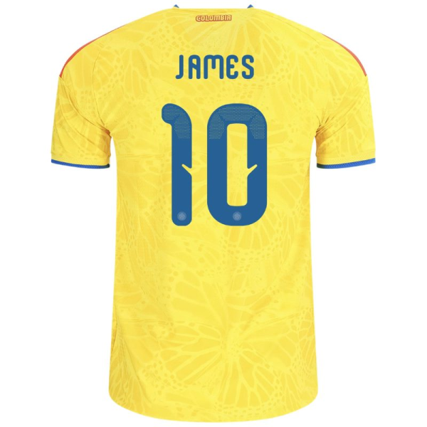 James Rodríguez Colombia 26/27 Authentic Home Jersey
