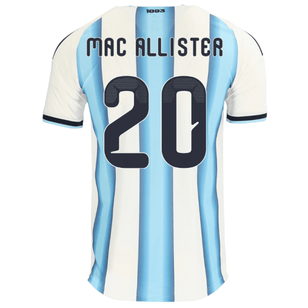 Alexis Mac Allister Argentina 26/27 Authentic Home Jersey