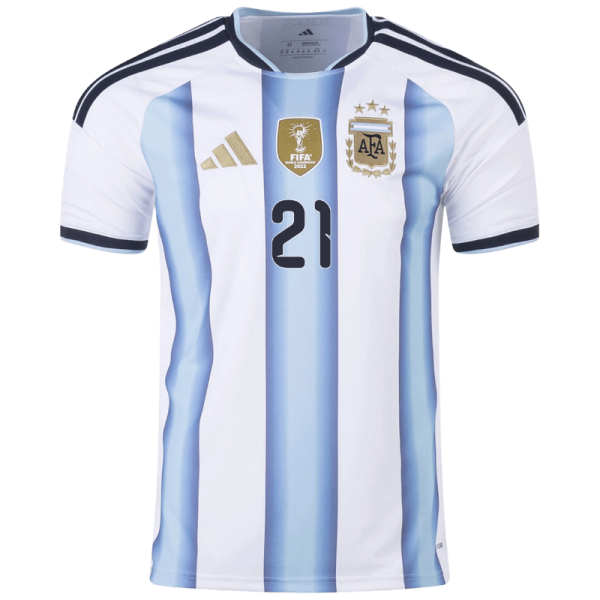 Franco Mastantuono Argentina 26/27 Home Jersey