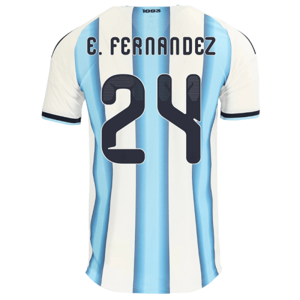 Enzo Fernández Argentina 26/27 Authentic Home Jersey