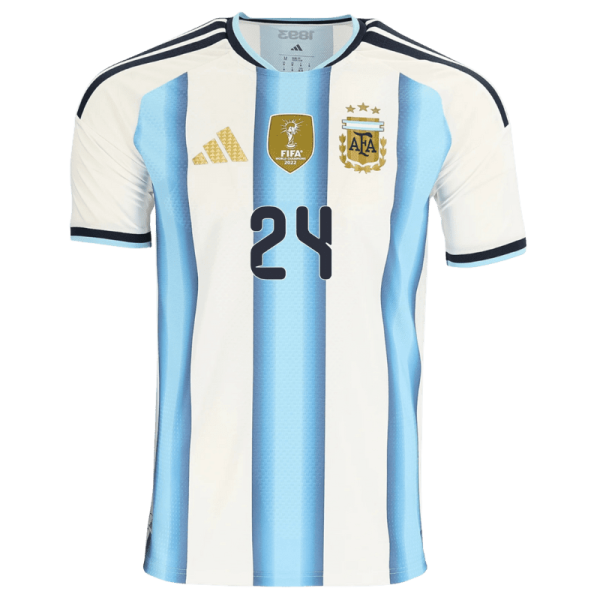 Enzo Fernández Argentina 26/27 Authentic Home Jersey