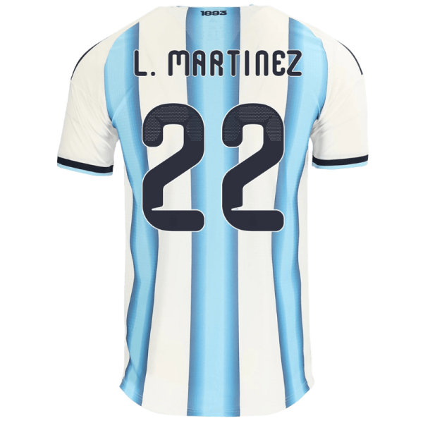 Lautaro Martínez Argentina 26/27 Authentic Home Jersey