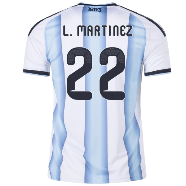 Lautaro Martínez Argentina 26/27 Home Jersey