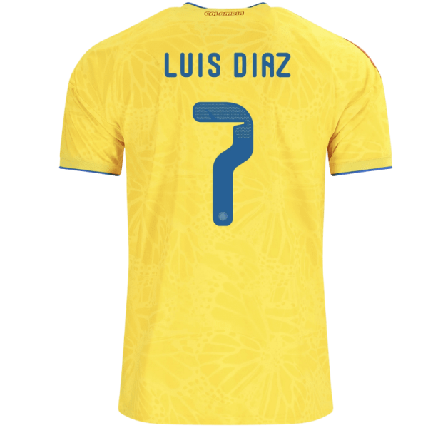Luis Díaz Colombia 26/27 Home Jersey