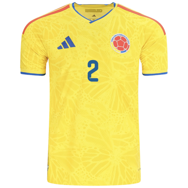 Daniel Muñoz Colombia 26/27 Authentic Home Jersey