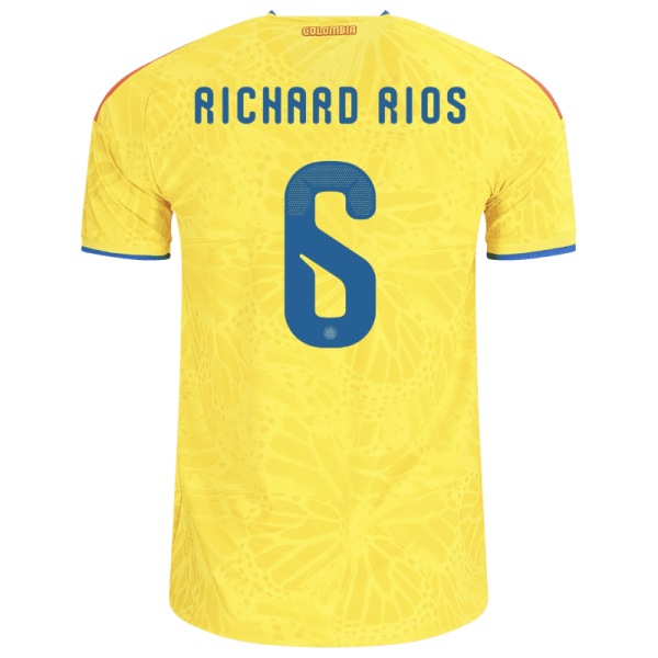 Richard Ríos Colombia 26/27 Authentic Home Jersey