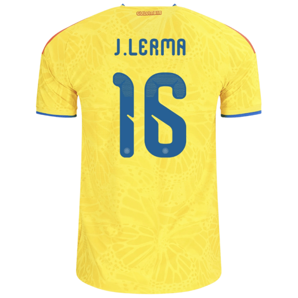 Jefferson Lerma Colombia 26/27 Authentic Home Jersey