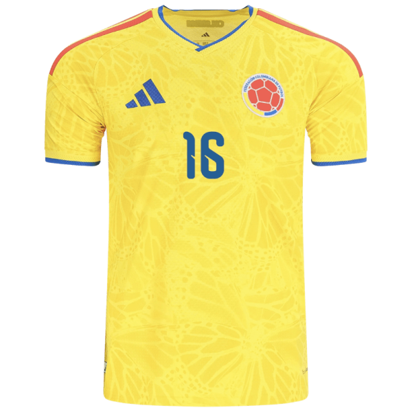 Jefferson Lerma Colombia 26/27 Authentic Home Jersey
