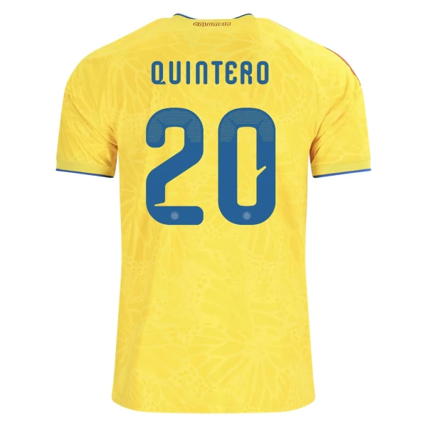 Juan Fernando Quintero Colombia 26/27 Home Jersey