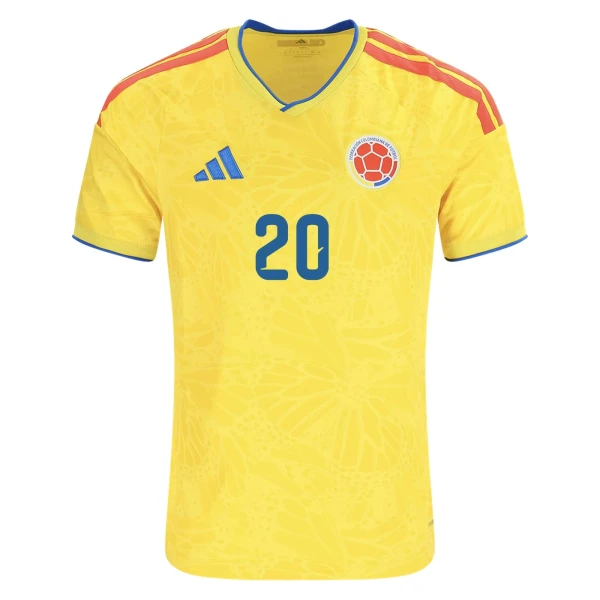 Juan Fernando Quintero Colombia 26/27 Home Jersey