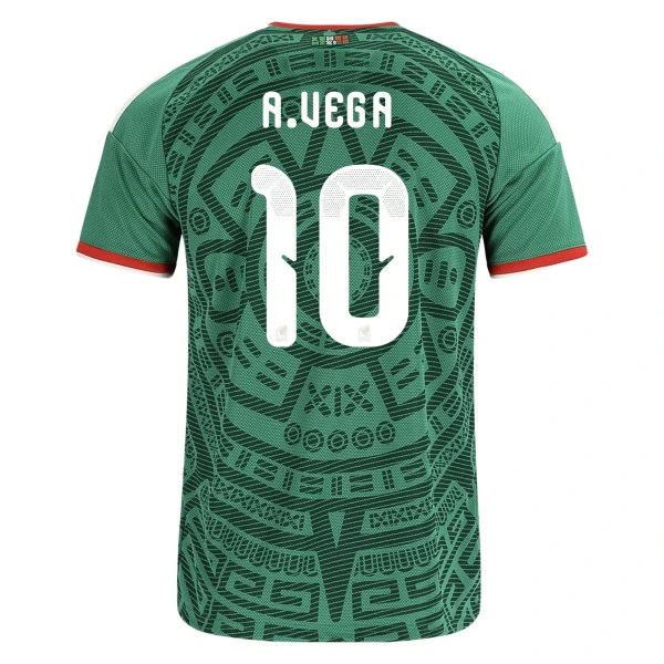 Alexis Vega Mexico 26/27 Home Jersey