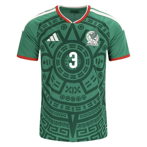 César Montes Mexico 26/27 Home Jersey