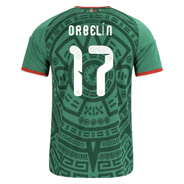 Orbelín Pineda Mexico 26/27 Home Jersey