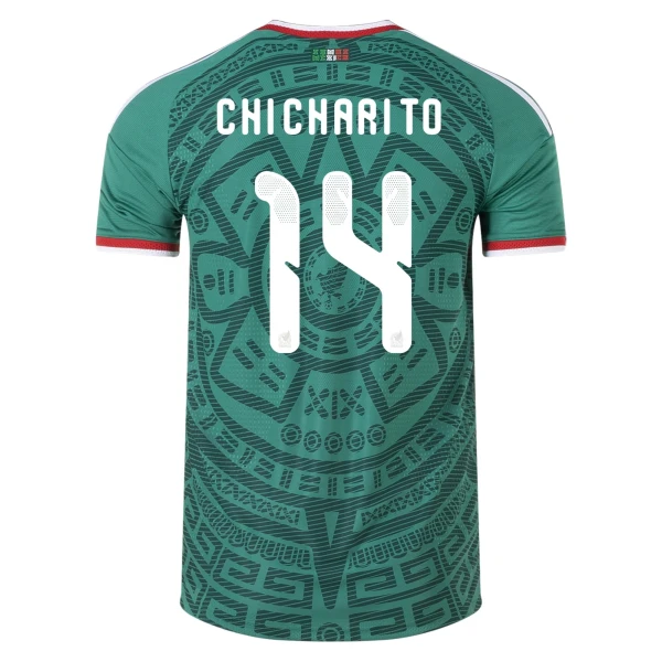 Chicharito Mexico 26/27 Authentic Home Jersey