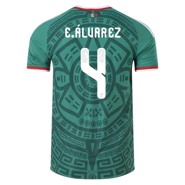 Edson Álvarez Mexico 26/27 Authentic Home Jersey