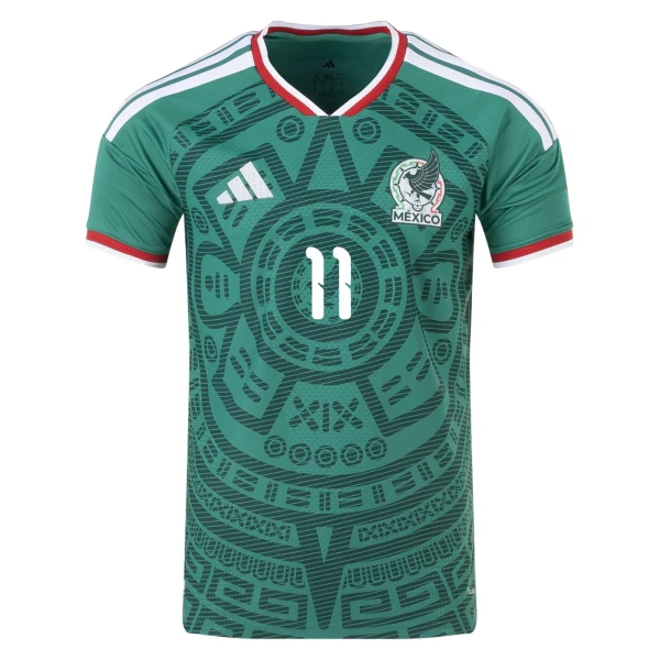 Santiago Giménez Mexico 26/27 Authentic Home Jersey