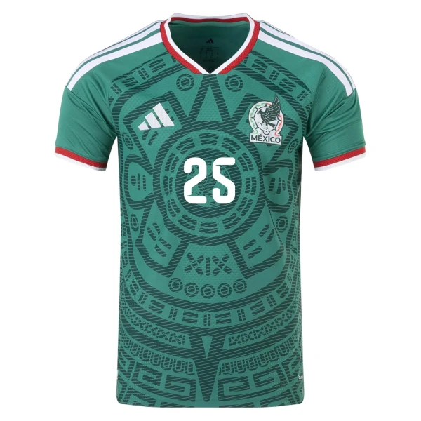 Roberto Alvarado Mexico 26/27 Authentic Home Jersey