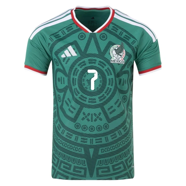 Luis Romo Mexico 26/27 Authentic Home Jersey