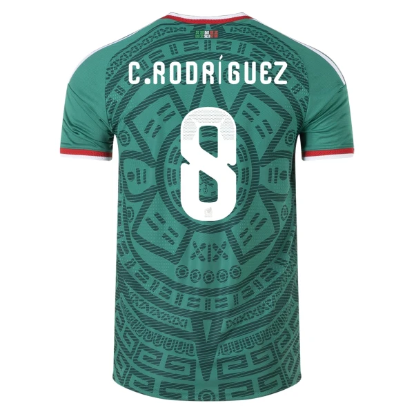 Carlos Rodríguez Mexico 26/27 Authentic Home Jersey