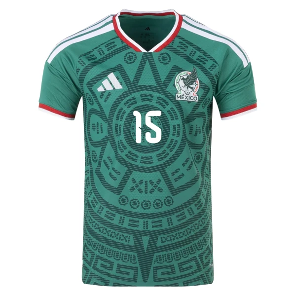 Israel Reyes Mexico 26/27 Authentic Home Jersey
