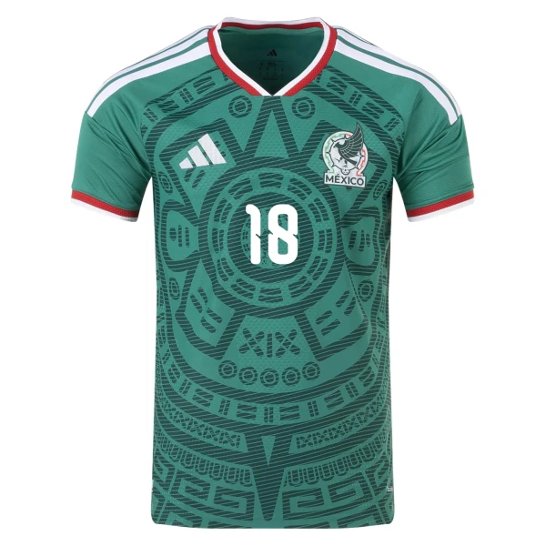 Érick Sánchez Mexico 26/27 Authentic Home Jersey
