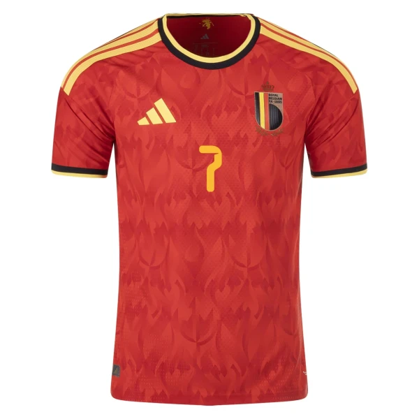 Kevin De Bruyne Belgium 2026/27 Adidas Authentic Home Jersey