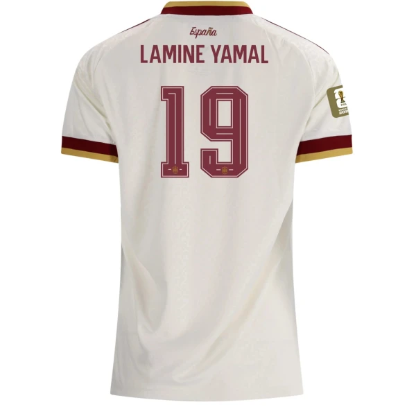 Lamine Yamal Spain 2026/27 Adidas Women’s Away Jersey